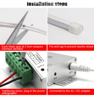 Tira de luces LED de neón para coche, lámpara Flexible de silicona resistente al agua, 6mm, 1-5M, SMD2835, 120LEDs/M, decoración para el hogar, DC12V - details 6