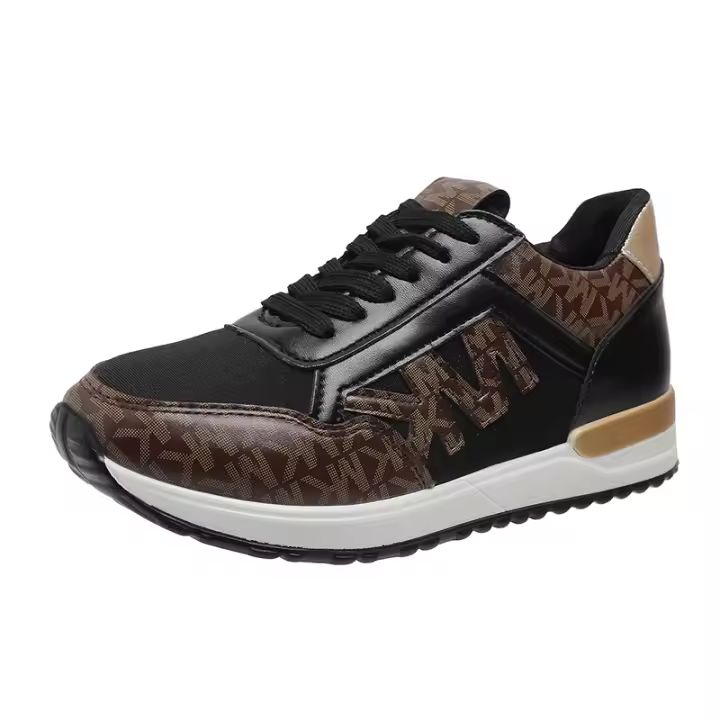 Zapatillas de Mujer Moda Primavera Nueva Zapato Transpirable para Correr Plataforma Estudiantil Malla Zapato Planos para Deporte al Aire Libre - 1