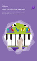 80x50cm Music Play Mat for Kids Toddlers Floor Piano Keyboard Drum Toys Dance Mat with 6 Instruments Sounds Educational Toys - details 7