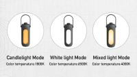 Lámpara de camping portátil de atmósfera plegable colgante - details 6