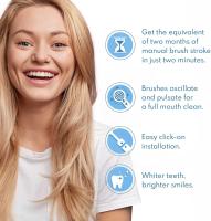 4 Pcs/Pack Electric Toothbrush Replacement Head Soft Dupont Bristle Tooth Brush Heads For Oral B Toothbrush Nozzles SB-17A - details 5
