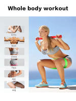 Juego de bandas de resistencia ideales para flexibilidad, adecuadas para yoga, pilates, también para entrenamiento de resistencia en gimnasia y danza - details 4