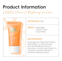 LAIKOU SPF 50 PA+++ Protector solar para rostro, cuerpo, cuello, bloqueador solar, bloqueador solar de larga duración, protector solar facial, crema solar 50g - details 2