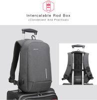 Mochila para Hombres Kingsons con Carga USB y Funcionalidad de Moda Resistente a la Fraudulencia para Laptops de 13 a 15 Pulgadas - details 14