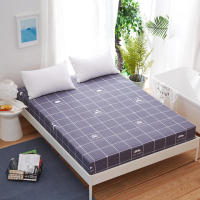 Sábana bajera de algodón estampada, sábanas para cama de cuatro esquinas con banda elástica (sin fundas de almohada), 1 ud. - details 41
