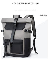 Mochila de Viaje Unisex Moda Sencilla Lineda de Poliéster Exterior de Nylon - details 20