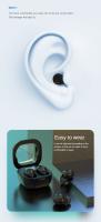 Auriculares inalámbricos con Bluetooth 5,3, Mini auriculares internos con cancelación de ruido, calidad de sonido HiFi - details 2