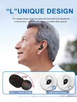 Audífonos digitales recargables para ancianos, miniamplificador de sonido para sordera, reducción de ruido de alta potencia - details 13