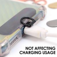 Amarres para Teléfonos de Acero Inoxidable Almohadillas Estables para iPhone, Samsung, Xiaomi, Huawei Accesorios de Electrónica - details 3