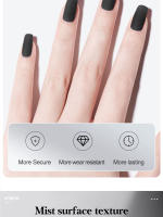 Esmalte de Gel UV para Uñas Arte Clavo Matte Velvet Top Coat Semi-Permanente y Fácil de Quitar Base Coat de Diamante Temperado - details 3