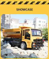 Rc Dumper Truck 2.4G Remote Control Car 6Ch Electric Cars Engineering Vehicle Tractor Toys for Boys Kids Children Christmas Gift - details 15