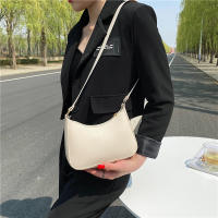 Bolso de hombro de cuero PU de Color sólido Retro para mujer, bolsos de moda, monederos casuales, bolsos de mano para mujer - details 9