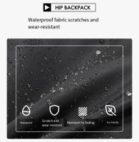 1 mochila genial, bolsa de viaje de gran capacidad con cubierta para exteriores, mochila unisex para estudiantes, mochila informal para ordenador de moda - details 17