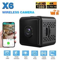 Minicámara IP X6 con WiFi, cámara deportiva HD 1080P, vigilancia de seguridad inalámbrica, batería integrada, visión nocturna - details 0