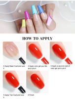 Esmalte de Uñas Arte Clavo Gel 24 piezas 8ml Set de Varnish LED UV Semi Permanente para Arte de Uñas en Caja Marca - details 9