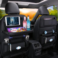 Bolsa Organizadora para Asiento Trasero de Coche con Mesa Plegable Porta Tablet Caja de Tejidos Auto Organizador de Desorden - details 0