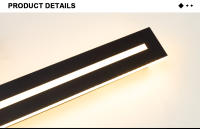 Lámpara LED de pared impermeable IP65 para exteriores, iluminación moderna para decoración de jardín, Villa, porche, candelabro, luz externa de 220V y 110V - details 9