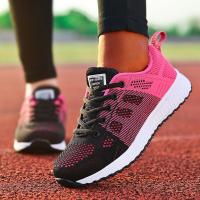 Shoes Women's Sneakers Fashion Lace-Up Casual Shoes Women Flats Soft Sole White Sneakers Women Platform Shoes Zapatillas Mujer - details 6