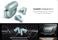 Huawei Auriculares Inteligentes FreeBuds Pro 3 Sonido Sin Pérdidas, Reducción de Ruido Dinámico, Kirin A2, Electrónica de Juegos - details 0