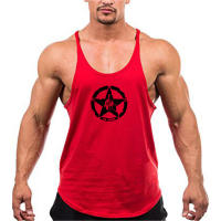 Muscleguys Mens Fitness Bodybuilding Graphic Design Y Back Summer Fashion Casual Bodybuilding Sleeveless Shirt - details 17