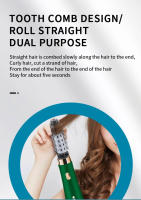 Kemei Cepillo para el cabello Secador de pelo en uno Herramientas de peinado 3 en 1 Peinador para obtener resultados suaves y sin encrespamiento para todo tipo de cabello de mujer - details 2