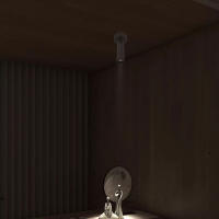 Focos de techo de haz estrecho Industrial, luz de punto de Pin de montaje en superficie de 3W y 5W, 8 °, 15 °, 24 °, para museo de joyas, luz de imagen Gallary - details 8