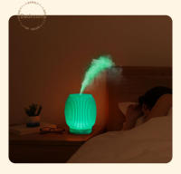 Humidificador de aire de aromaterapia, difusor de aceites esenciales ultrasónico eléctrico USB con luz LED nocturna colorida, linterna creativa - details 9