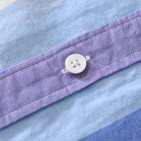 Camisa de cáñamo informal de moda con cuello vuelto de lino - details 7