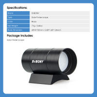 SVBONY-visor Solar para posicionamiento Solar, Finderscope Total, observación de Eclipse y Eclipse Parcial, telescopio astronómico - details 4