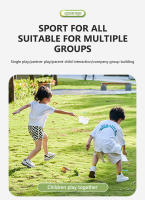 Juguete lanzador de cohete de aire para niños, platillo de disco volador montado en pies, rompecabezas interactivo para saltar al aire libre, juegos deportivos, juguete para niños, regalos - details 12
