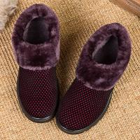 Women Platform Short Boots Casual Slip On Plush Lined Boots Comfortable Winter Boots - details 3