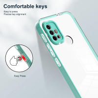 KEYSION-funda transparente a prueba de golpes para Motorola MOTO G30, G20, G10, TPU transparente de silicona + PC, funda trasera de teléfono para MOTO G30, G20, G10 - details 4