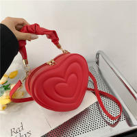 Bolsos de Hombro de Moda para Verano en Forma de Corazón para Mujeres Bolsos Bandolera de Cuero PU Vintage Casual Bolsos de Mano con Forro de Poliéster - details 17