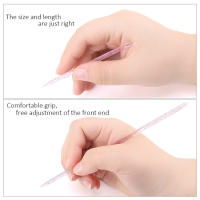 Palillo de cristal reutilizable para manicura, 50 piezas, doble cara, quitacutículas, pedicura, cuidado de las uñas - details 5