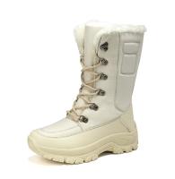 Snow Boots Women Flat Boots For Women Lace-Up Shoes Woman Fashion Platform Ankle Boots Fur Chunky Botas Mujer Winter Shoes Women - details 25