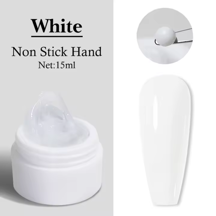 Arte Clavo-esmalte de Gel antiadherente para uñas, Gel UV para manicura, 9 colores, purpurina, rosa, blanco, Nude - 1