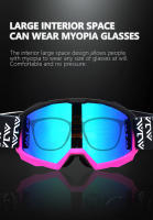 Gafas todoterreno para motocicleta, gafas antiniebla para Motocross, gafas antiimpacto para moto, gafas de esquí HD antideslizantes a prueba de viento - details 5