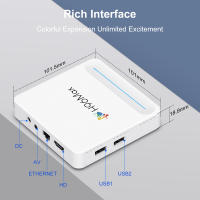 Android 14 H96Max Caja de TV Inteligente 8K con Asistente de Voz Google Quad Core H618 Wifi 6 - details 10