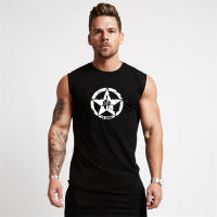 Camiseta de Algodón para Entrenamiento Cómodo para Hombres Equipo de Entrenamiento Transpirable para Verano Patrón Impreso Cuidado del Textil Moda para Hombres - details 3