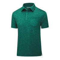 MAGCOMSEN Men's T-shirt Short Sleeve Quick Dry Breathable  Golf Polo Shirt with Pocket - details 7