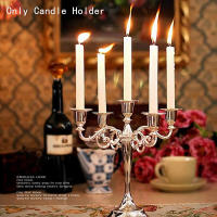 Candelabros de mesa de Metal, soporte de vela para boda, mesa de comedor, fiesta de Navidad, decoración del hogar - details 9