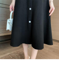 Vestidos midi de manga larga con cuello cuadrado vintage - details 14