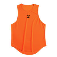 Summer New Men's Casual Mesh Breathable Sleeveless Quick Dry Vest Gym Bodybuilding Fitness Training Muscle Basketball T-shirt - details 14