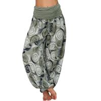 Pantalones sueltos para mujer Pantalones de pierna ancha con cintura Pantalones harén sueltos - details 18