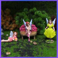Modelo en miniatura, bonito adorno, decoración para el hogar y el coche, figuritas artesanales, juguetes de resina, Mini paisaje, suministros de accesorios para el hogar, regalos - details 0