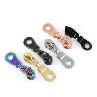 10Piezas Meetee 5# Zipper Slider Nylon Zipper Rainbow Zipper Head Decoraciones Bolsas Chaquetas DIY Hardware Costura Accesorios - details 7