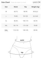 Tela de malla transparente sin costuras con cintura para mujer, ropa moldeadora de control abdominal de alta elasticidad, ropa interior de seda congelada, - details 0