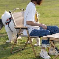 Sillón de madera Kemet, silla de jardín de pesca plegable portátil para exteriores, equipo de camping - details 0