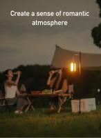Lámpara de camping portátil de atmósfera plegable colgante - details 2