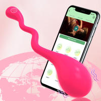 10 vibrador inalámbrico Bluetooth vibrador APP Control vibrante amor huevo estimulador de clítoris punto G masajeador juguetes sexuales para mujeres - details 5